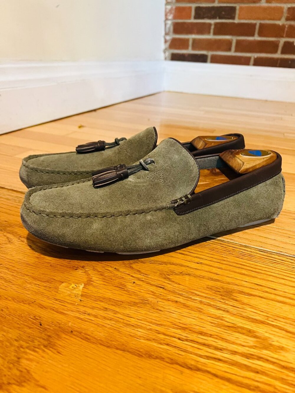 UGG Men's Marris Tassel Loafers Suede Leather Shoes 1017319 Size 13 - Picture 6 of 16
